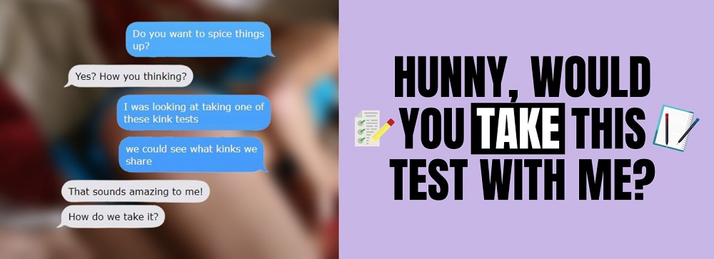 text messages asking my boyfriend to try a sex test